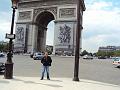 Arc de Triumph and Misha 1